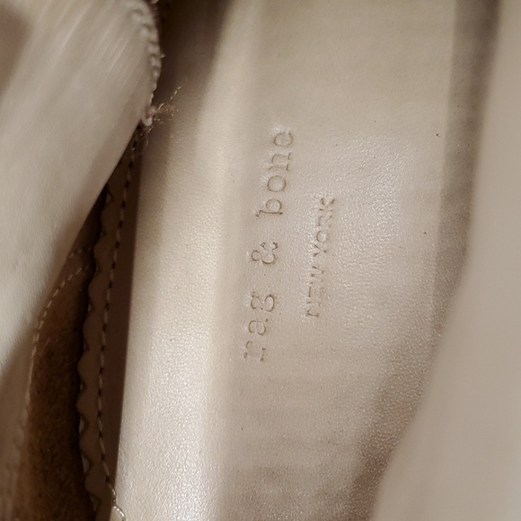 RAG & BONE suede leather ankle booties (sz 7) - Picture 10 of 10